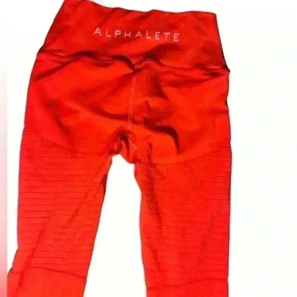 Alphalete‎ OG Revival Formula Red Compression Leggings - Picture 3 of 4
